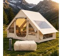 MAIZOA Inflatable Camping Tent for 4-6 Person with Air Beam & Skylight
