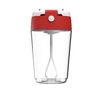 Maizoon Electric Protein Shaker Bottle Self Stirring Mug Leak-Proof Battery Powered Automatic Mixer Portable Cups for Men & Women 400ml/13.5oz Red