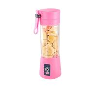 Maizoon Juice Cup Pink Mixing Cup Portable Six Blades Cutting USB Charging Healthy Life Fruit and Vegetable Juicing Milkshake Ice Crushing Baby Complementary Food