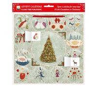 Maja Lindberg: Twelve Days of Christmas Advent Calendar (with stickers)