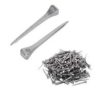 Majatou 250 Horseshoe Nails, Colored Glass Nails and Horse Racing Square Head Nails, Suitable for Colored Glass, Handicrafts, Equestrian Training, and Equestrian Sports