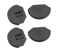 Majatou 4PCS Car Bulb Access Cover Clip Twist Lock, Oil Drain Plug Clip Twist Lock, Bulb Access Cover Rotary Clip Lock Replacement for 1 Series E82 E88 2008-2010