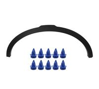 Majatou Front Left Wheel Arch Flares Trim Moulding Replacement Front Left Wheel Arch Trim Front Driver Side Black LR036053 LR027248 Replacement for Land Rovers Range Rovers Evoque L538 2012 to 2018