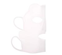 Majatou Silicone Facial Cover Reusable Reusable Panda Ear Hook Prevent Serum Evaporation Beauty Moisturizing Facial Cover, Prevent Evaporation, Beauty Face Tool