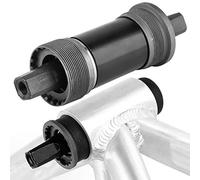 Majatou Square Taper Bottom Bracket, Hole Axle Bike Parts, Bike Bottom Bracket Hole Axis, Bottom Bracket Bearings, Bike Parts for Tapered Spindle Crank(68X124.5MM)