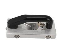 Majatou U Type Vane/Wing Wheeled Groover Pull Hand Tool, U Type Vane/Wing Wheeled Groover Aluminium Alloy Manual Floor Groover Floor Grooving Slotting Pull Hand Flooring Tool Slotter for PVC