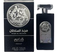 Majd Al Sultan Black Intense Eau de Parfum 100ml Asdaaf - Men - Candis, Bergamot, Lavender, Date, Vanilla, Patchouli, Amber