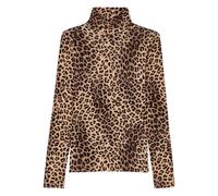 Maje leopard-print T-shirt - Brown 0-1-2-3