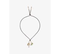 Maje Womens Maje Tulip Gold-Toned Cord Pendant Necklace Gold 1Size