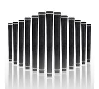 Majek Golf Club Grips Super Jumbo Extra Large Tour 360 Degree Black - NO LOGO - Round .600 Extra Large XL XXL Great for Tall Golfers with Big Hands - Premium Rubber Golf Grips - 13 Pack High Traction