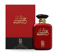 Majestic 100ml Perfume by Nylaa - Rouge Perfume with Blend of Woody Floral Aroma with Tonka Bean & Sweet Vanilla - Unisex Eau De Parfum