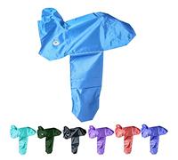 Majestic Ally 1000D Waterproof Reflective Western Saddle Cover - Elastic Straps to Securely Attach Each Corners and Fenders - Fits Most Full-Size Western Saddle - 4 Colors Available (Hurricane Blue)