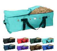 Majestic Ally 1200 D Nylon Fabric Large 44” x 20” x 16” and Extra Large 53"x 24" 20" Heavy-Duty Hay Bale Storage Bag (Red) (Large, Turquoise)