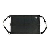 Majestic Ally 1200D 29"x19" Horse Stall Guard with Adjustable Straps and Hardware (Black Black)