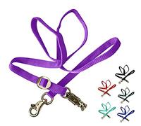 Majestic Ally Double Thick 36" to 72" Trailer Tie for Horse Haulage, Cross tie with Adjustable Buckle, Panic Snap and Bull Snap - 1" Wide by 36" to 72" Long