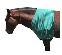 Majestic Ally Lycra Stretch Horse Shoulder Guard (Large, Turquoise)