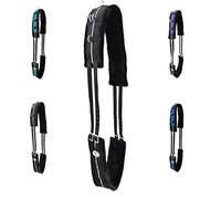 Majestic Ally Mink Fleece Comfort Reflective Training Surcingle (Black)