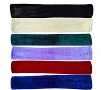 Majestic Ally Mink Fleece Girth/Cinch Cover, Soft Plush for Horse Riding Comfort, Breathable, Moisture-Wicking (Royal Blue)