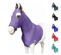Majestic Ally Stretch Lycra Horse Hood with Zipper…