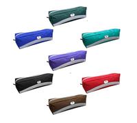 Majestic Ally Western Saddle Cantle Bag - Durable 1000D Nylon, Padded 210T Lining, Zip Closure, Easy D-Ring Attachment - 21 x 6.5 x 4.5 in (Purple)