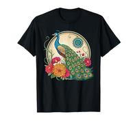 Majestic Art Nouveau Peacock T-Shirt