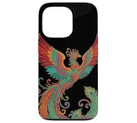 Majestic Asian Chinese Phoenix Rising Mythical Firebird Case for iPhone 13 Pro