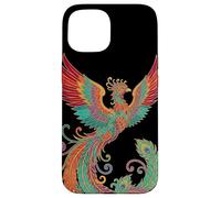Majestic Asian Chinese Phoenix Rising Mythical Firebird Case for iPhone 15