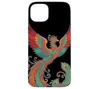 Majestic Asian Chinese Phoenix Rising Mythical Firebird Case for iPhone 15 Plus