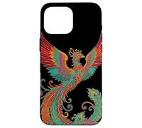 Majestic Asian Chinese Phoenix Rising Mythical Firebird Case for iPhone 16 Pro Max