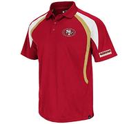 Majestic Athletic NFL Polo Shirt San Francisco 49ers Football Polo Shirt Field Classic VI (S) Red