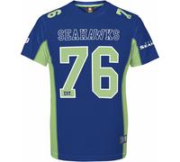 Majestic Athletic Seattle Seahawks NFL Moro Poly Mesh Jersey T-Shirt