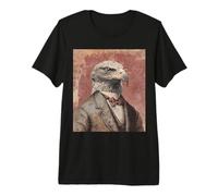 Majestic Bald Eagle Victorian Suit Monocle Art Premium T-Shirt