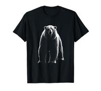 Majestic Bear ice and Polar witharctic Wildlife Power T-Shirt