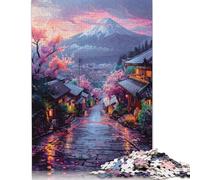Majestic Beauty of Fuji Jigsaw Puzzles 1000 Pieces for Adults | Puzzles | 1000 Piece Puzzle Educational Games Home Decoration Puzzle 1000pcs (75x50cm)
