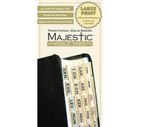 Majestic Bible Tabs, Traditional Gold-Edged (Majestic Bible Tabs (Large Print))