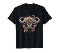 Majestic Buffalo Head Wild African Power T-Shirt