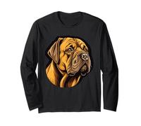 Majestic Bullmastiff Portrait - Noble Bullie Dog Long Sleeve T-Shirt