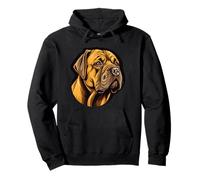 Majestic Bullmastiff Portrait - Noble Bullie Dog Pullover Hoodie