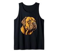 Majestic Bullmastiff Portrait - Noble Bullie Dog Tank Top