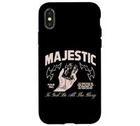 Majestic - Christian Bible Verse Faith Case for iPhone X/XS