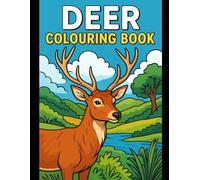 Majestic Deer Coloring Book: 30 Beautiful Deer Illustrations to Color - Relax, Destress, and Spark Your Creativity for All Ages