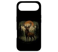 Majestic Deer Elk Forest Mountains Sunset Nature Case for iPhone Air