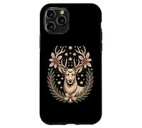 Majestic Deer Festive Stars Holiday Wreath Magic Case for iPhone 11 Pro