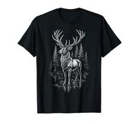 Majestic Deer Forest Nature Wildlife T-Shirt