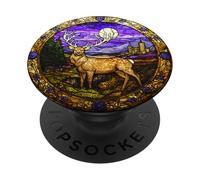 Majestic Deer in Scottish Highland Landscape PopSockets Adhesive PopGrip