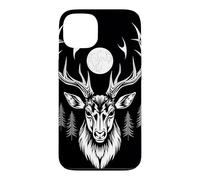 Majestic Deer Moonlit Forest Gothic Wildlife Art Case for iPhone 13