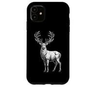 Majestic Deer Stag With Antlers Woodland Nature Case for iPhone 11
