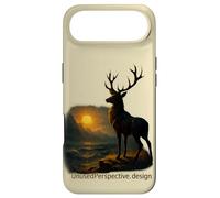 Majestic Deer Sunset Mountain Sea Wild Animal Case for iPhone Air