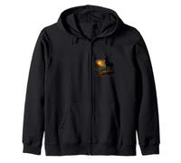 Majestic Deer Sunset Mountain Sea Wild Animal Zip Hoodie