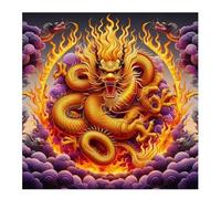 Majestic Dragon 120 Piece Jigsaw Puzzles for Adults and Kids, Impossible Puzzle, Jigsaws 120 pieces for adults Gifts, Difficult jigsaw puzzles for The Whole Family